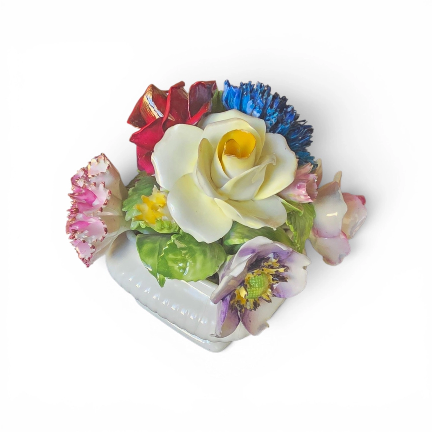 Bone China, Staffordshire, Hand Painted, England.