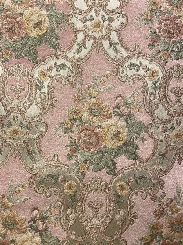 Goblen Kumaş: Heritage Iris | Pembe