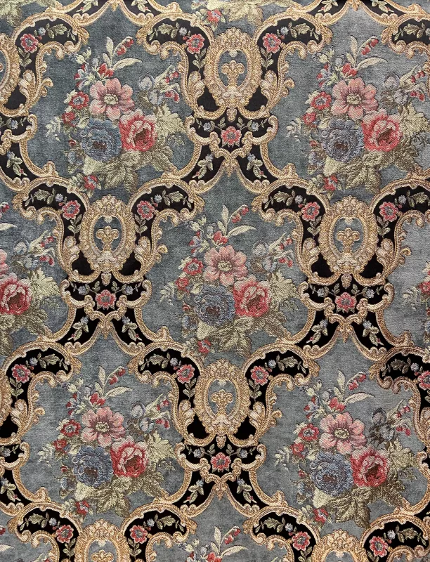 Goblen Kumaş: Heritage Iris | Çağla Yeşili