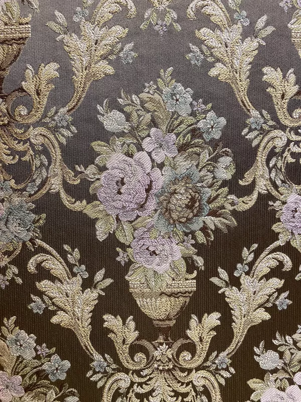 Goblen Kumaş: Heritage Dahlia | Küllü Mor