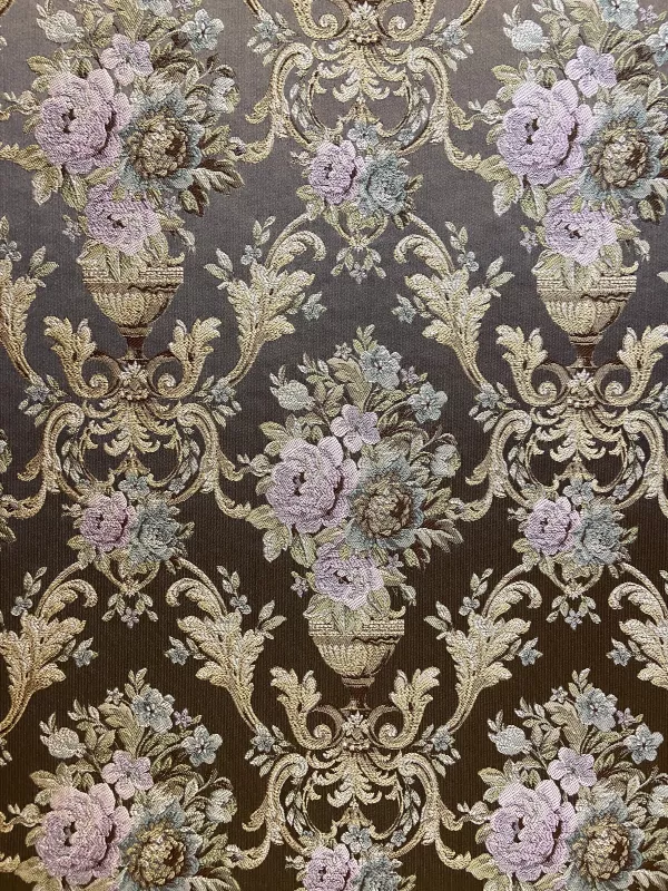 Goblen Kumaş: Heritage Dahlia | Küllü Mor