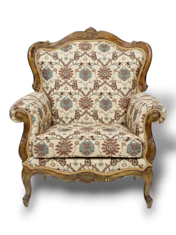 Goblen Kumaş: Élite Ottoman | Kabartmalı