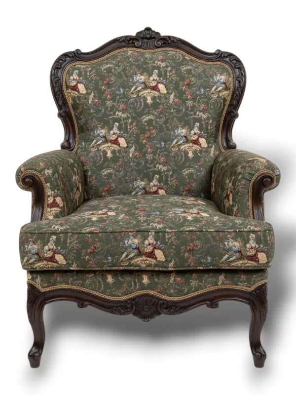 Goblen Kumaş: Heritage Rosalie | Çağla Yeşili