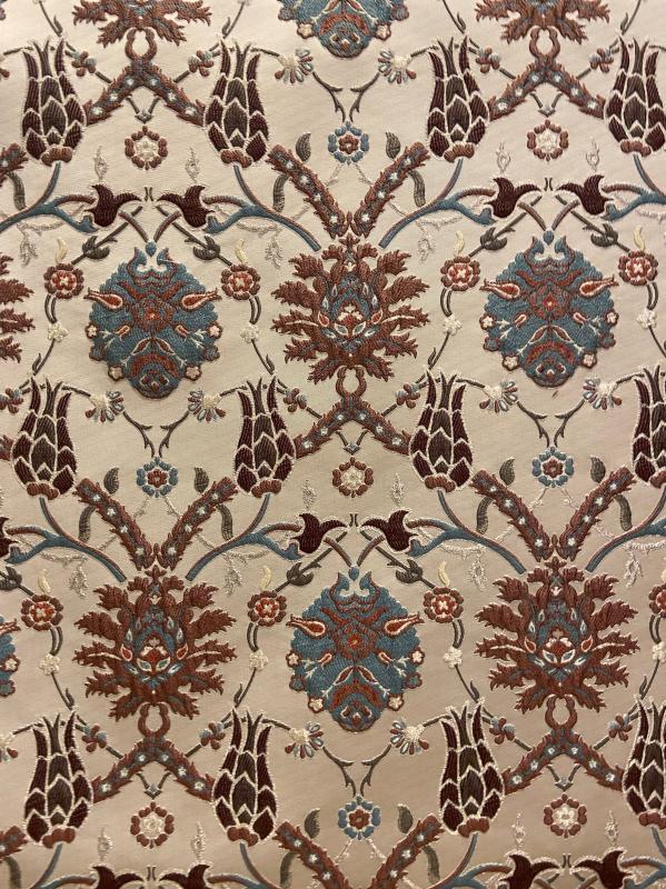 Goblen Kumaş: Élite Ottoman | Kabartmalı
