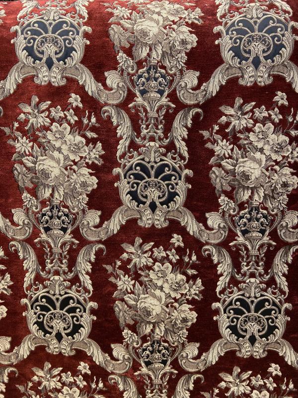 Goblen Kumaş: Heritage Rubis | Bordo