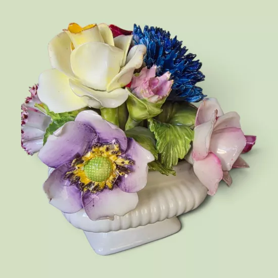 Bone China, Staffordshire, Hand Painted, England.