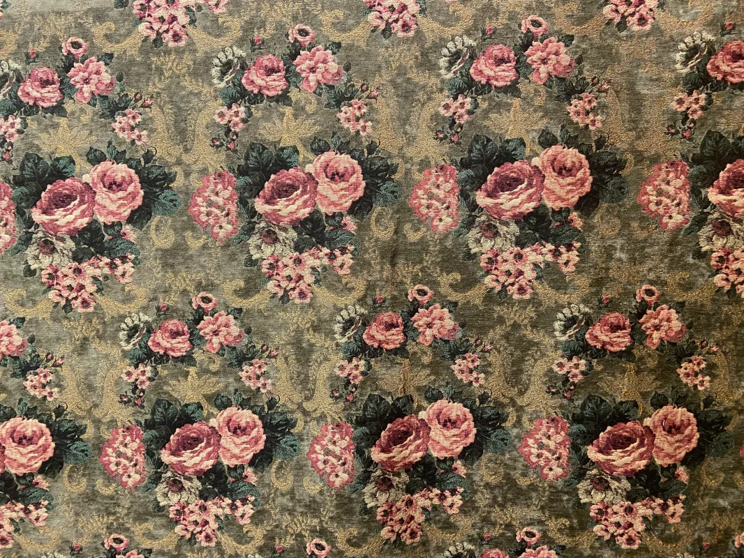 Goblen Kumaş: Heritage Jasmine | Çağla Yeşili