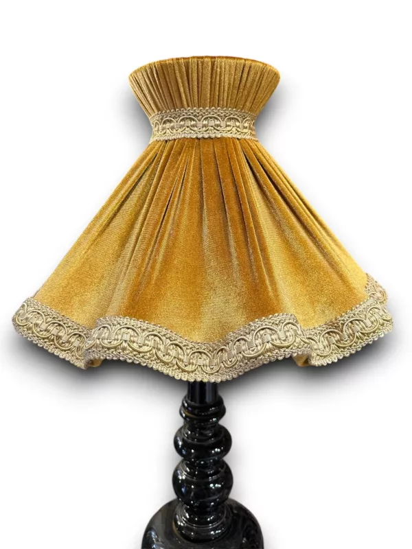 Velvet Abajur Şapkası | Sarı