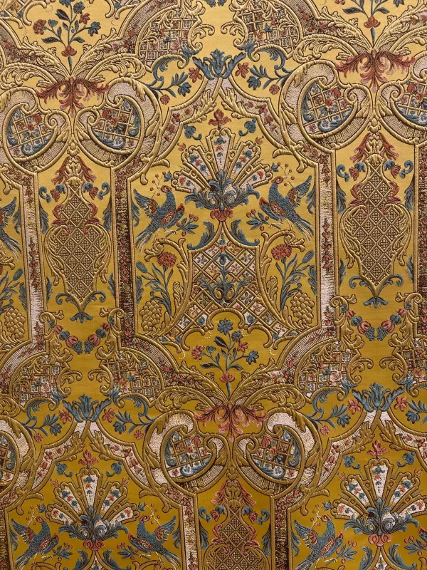 Goblen Kumaş: Heritage Anatolia | Sarı
