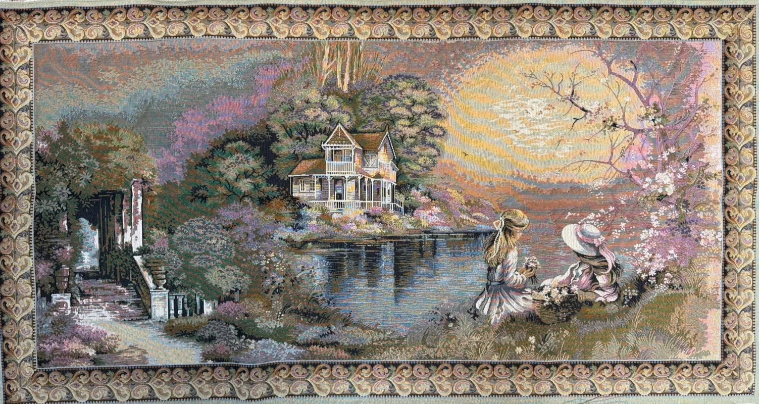 Goblen Pano - Göl Evi | 130 cm