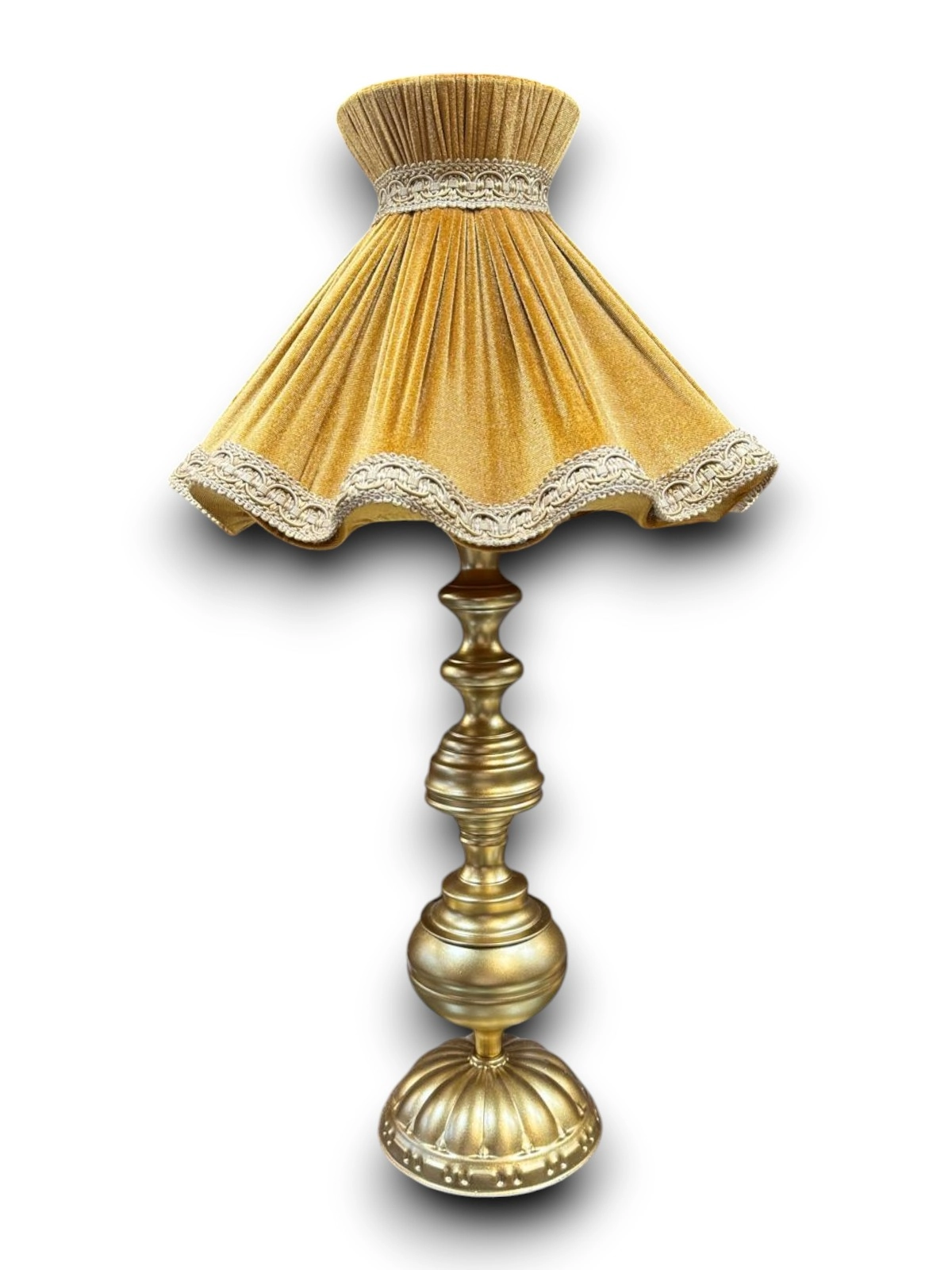 Velvet Abajur Şapkası | Sarı