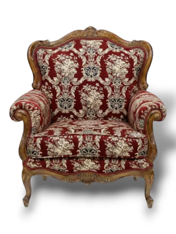 Goblen Kumaş: Heritage Rubis | Bordo