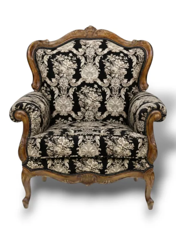Goblen Kumaş: Heritage Rubis | Gri